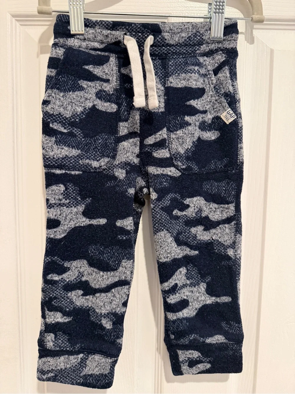 Gap Toddler 2T Jogger Sweatpants Bundle Camo Gray Pull On Pants